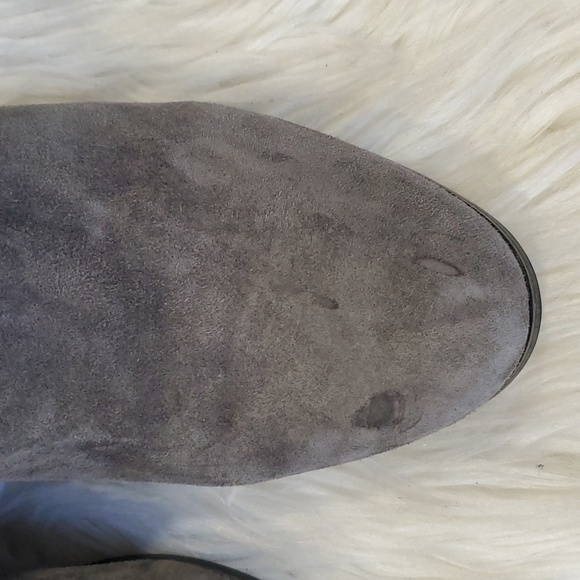 Bonetti  collection grey women's suade boots size 7 - Picture 6 of 16